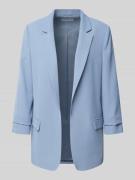 Jake*s Collection Blazer mit 3/4-Arm in Blau, Größe 40