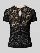 Guess T-Shirt mit Rundhalsausschnitt in BLACK, Größe XS