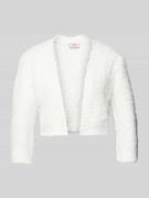 V.M. Bolero mit 3/4-Arm in Offwhite, Größe XS