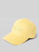 JOOP! Basecap mit Label-Detail in Hellgelb, Größe 1