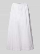 BOSS Orange Maxirock mit elastischem Bund in Weiss, Größe S