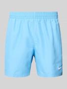 Nike Badehose mit Label-Print in Hellblau, Größe XXL