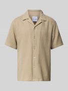 Only & Sons Freizeithemd mit Knopfleiste Modell 'BERTIL' in Beige, Grö...