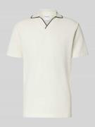 SELECTED HOMME Slim Fit Poloshirt mit V-Ausschnitt Modell 'SANGEV' in ...
