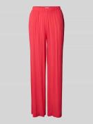 ICHI Straight Leg Stoffhose mit elastischem Bund Modell 'MARRAKECH' in...