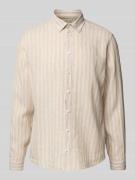 Casual Friday Regular Fit Freizeithemd aus Leinen-Baumwoll-Mix Modell ...