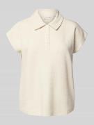 Christian Berg Woman Regular Fit Poloshirt mit Knopfleiste und Kappärm...
