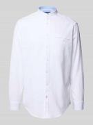 Christian Berg Men Regular Fit Freizeithemd mit Brusttasche in Weiss, ...