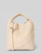 Loevenich Handtasche mit Schulterriemen in Offwhite, Größe 1
