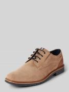 bugatti Derby mit Label-Details Modell 'Merlo' in Beige, Größe 46