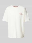 Only & Sons T-Shirt mit Stitching-Detail Modell 'MILO' in Weiss, Größe...