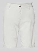 MAC Regular Fit Bermudas mit Paspeltaschen am Gesäß in Hellgrau, Größe...