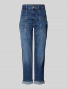 MAC Mom Fit Jeans mit Eingrifftaschen Modell 'Carol' in Dunkelblau, Gr...