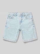 Mango Bermudas mit 5-Pocket-Design Modell 'martin' in Hellblau, Größe ...