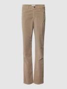 Angels Slim Fit Cordhose mit 5-Pocket-Design Modell 'CICI' in Beige, G...