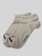 Calvin Klein Jeans Socken mit Label-Print im 2er-Pack in Mittelgrau Me...