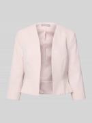 Christian Berg Cocktail Blazer mit 3/4-Arm in Hellrosa, Größe 46