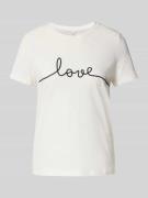 Vero Moda Regular Fit T-Shirt aus reiner Baumwolle Modell 'KAMI' in We...
