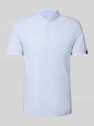 Tom Tailor Denim Regular Fit Poloshirt aus reiner Baumwolle in Hellbla...