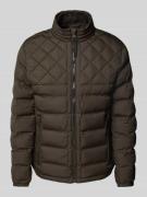 Strellson Steppjacke mit Stehkragen Modell 'Clason' in Oliv, Größe 48
