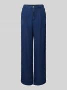 Mango Wide Leg Jeans mit Bundfalten Modell 'CRETA' in Jeansblau, Größe...