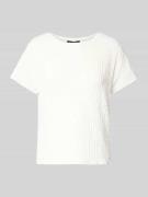 Betty Barclay T-Shirt mit Strukturmuster in Offwhite, Größe 36