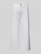 Cambio Straight Leg Jeans mit verkürztem Schnitt Modell 'TESS' in Weis...