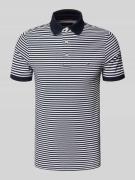 Tommy Hilfiger Slim Fit Poloshirt aus Baumwoll-Elasthan-Mix in Marine,...