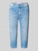 Angels Caprihose aus Denim mit Umschlag Modell 'Ana' in Hellblau, Größ...