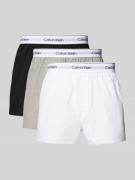Calvin Klein Underwear Boxershorts mit elastischem Logo-Bund im 3er-Pa...
