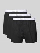 Calvin Klein Underwear Boxershorts mit elastischem Logo-Bund im 3er-Pa...