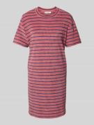Marc O'Polo Denim Knielanges T-Shirt-Kleid aus Frottee mit Rundhalsaus...