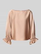 V by Vera Mont Relaxed Fit Bluse mit U-Boot-Ausschnitt in Beige, Größe...