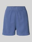 Marc O'Polo Denim Bermudas mit elastischem Bund in Rauchblau, Größe L