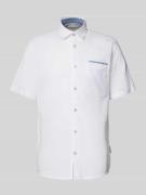 Tom Tailor Regular Fit Freizeithemd aus reiner Baumwolle in Weiss, Grö...