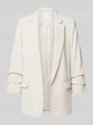Jake*s Collection Blazer mit 3/4-Arm in Ecru, Größe 40