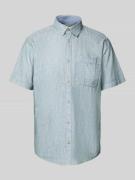 Tom Tailor Regular Fit Freizeithemd aus reiner Baumwolle in Gruen, Grö...