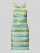 Rich & Royal Strickkleid mit Rundhalsausschnitt in Blau, Größe S