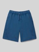 s.Oliver RED LABEL Loose Fit Sweat-Bermuda aus Baumwoll-Mix in Blau, G...