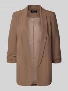 Pieces Blazer mit Schalkragen in Taupe, Größe L