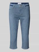 Angels Slim Fit Caprihose mit Eingrifftaschen Modell 'Ana' in Blau, Gr...