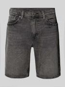 Levi's® Slim Fit Jeansshorts im 5-Pocket-Design in Mittelgrau, Größe 2...