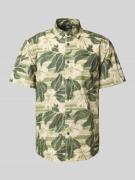 ONeill Slim Fit Freizeithemd mit Label-Stitching in Oliv, Größe L