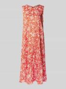 Smith and Soul Midikleid mit Rundhalsausschnitt in Rot, Größe S