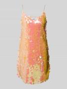 moves Minikleid mit Pailletten Modell 'Balista' in Orange, Größe 34