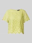 s.Oliver BLACK LABEL Boxy Fit Blusenshirt aus reiner Baumwolle in Hell...