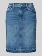 s.Oliver RED LABEL Eng anliegender Jeansrock aus Baumwoll-Elasthan-Mix...