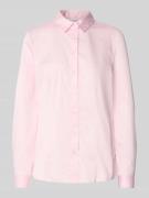 Christian Berg Woman Hemdbluse mit Knopfleiste in Hellrosa, Größe 38