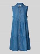 Only Loose Fit Jeanskleid aus Baumwoll-Lyocell-Mix Modell 'BEA SIESTA'...