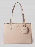 Guess Tote Bag mit Label-Applikation Modell 'POWER PLAY' in Taupe, Grö...